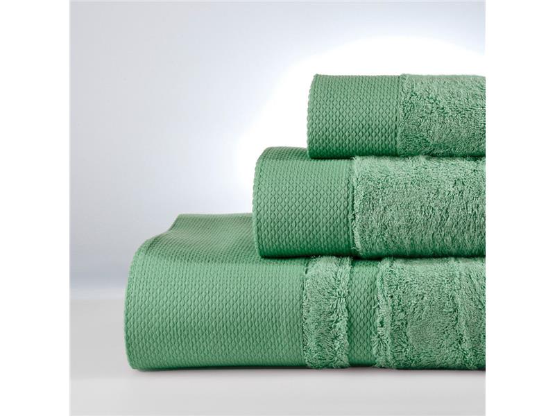 Σετ Πετσέτες 3 τεμαχίων Down Town New Rosa Green