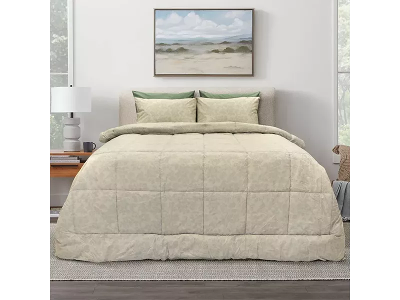 LINO ΣΕΤ ΠΑΠΛΩΜΑΤΟΘΗΚΗ GARDENIA TAUPE 160X240