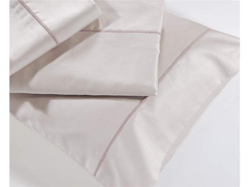 Μαξιλαροθήκες Oxford Down Town Solid Colours S250/19 Soft Pink Βαμβακοσατέν