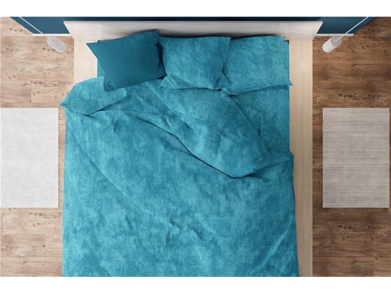 Πάπλωμα Premium Shadow 620 220X240 Turquoise 100% Cotton