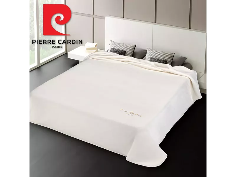 ΚΟΥΒΕΡΤΑ ΥΠΕΡΔΙΠΛΗ 220X240 PIERRE CARDIN NANCY STER 545 NATURAL(29)