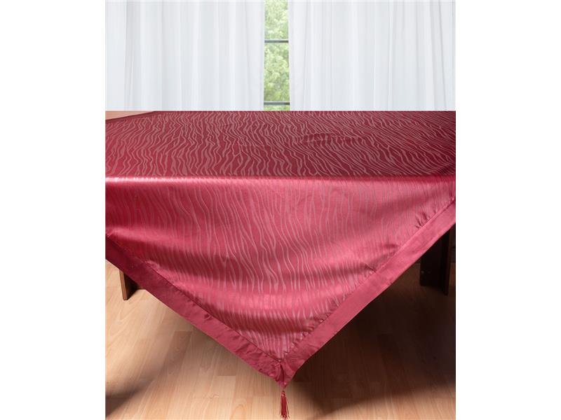 Σατέν τραπεζομάντηλο 2009 (130cm x 160cm) μπορντώ