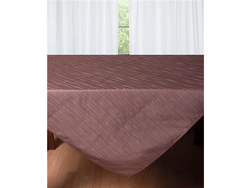 Σαντούκ τραπεζοκαρέ S1058 (135cm x 135cm) καφέ