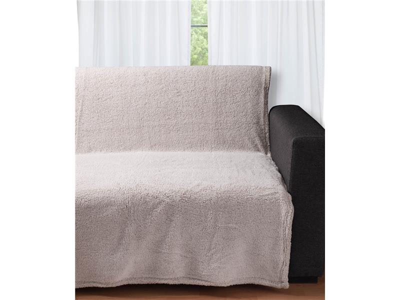 Διακοσμητικό fleece ριχτάρι 032B (150cm x 200cm) beige