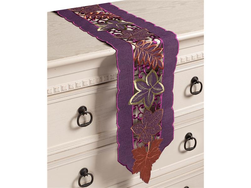 Τραβέρσα 19612 (20cm x 165cm) μώβ