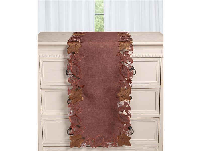 Τραβέρσα 19315 (38cm x 172cm) κεραμιδί