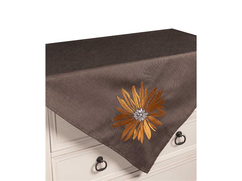 Τραπεζοκαρέ 5227 (130cm x 130cm) καφέ 