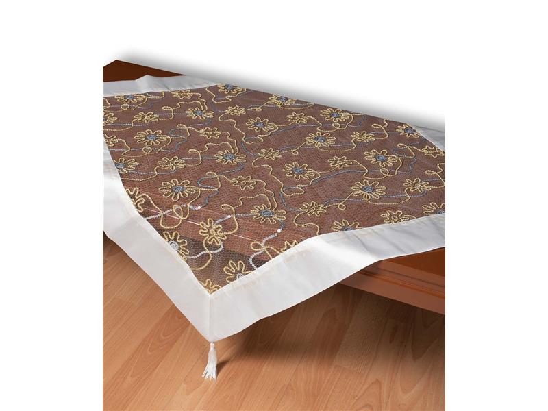 Τούλινο καρέ 7180 (85cm x 85cm) λευκό 