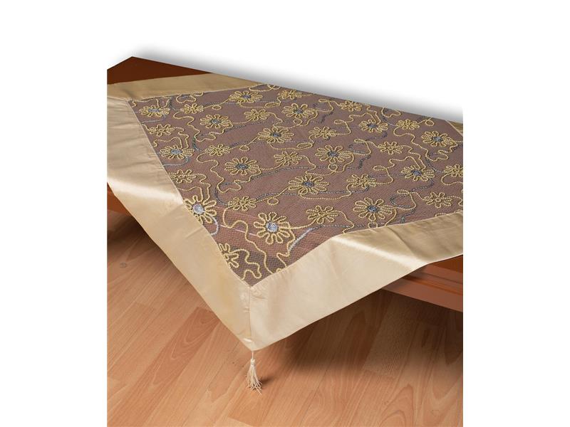 Τούλινο καρέ 7180 (85cm x 85cm) μπέζ