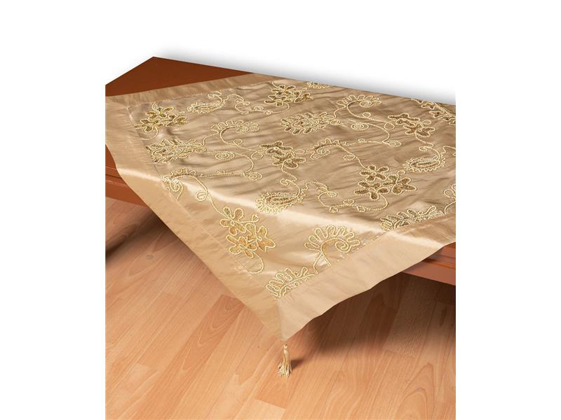 Σατέν καρέ 7710 (80cm x 80cm) χρυσό