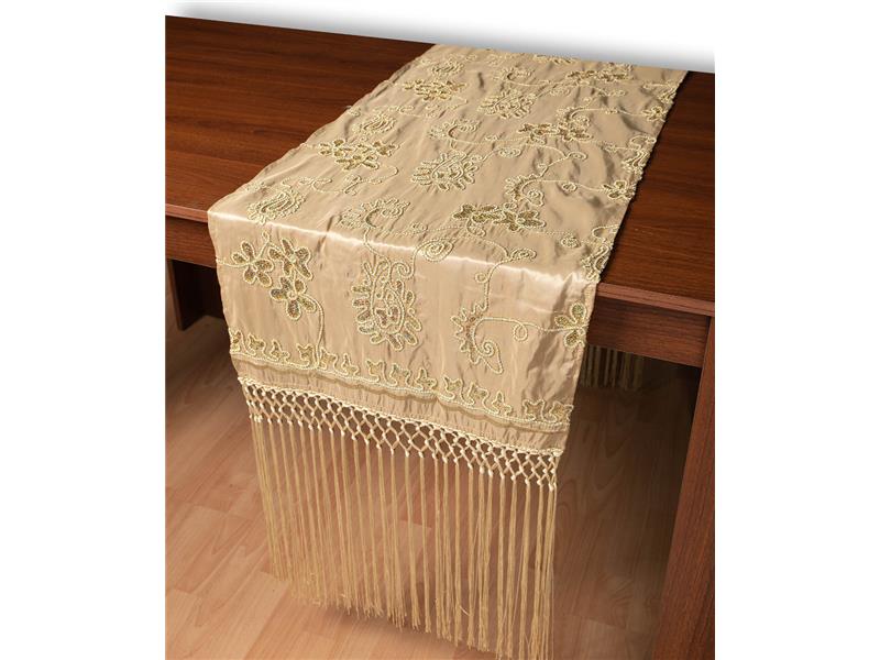 Σατέν τραβέρσα 7710 (50cm x 210cm) χρυσό