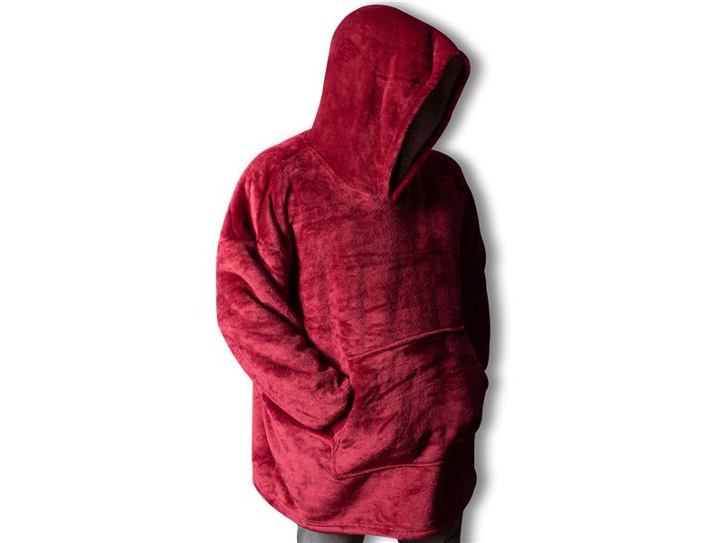 Πόντσο-κουβέρτα (One size) Μπορντώ 