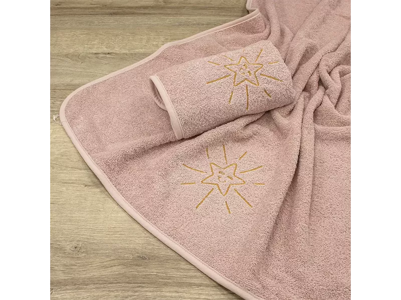 LINO ΣΕΤ ΠΕΤΣΕΤΕΣ SMILEY SUN PINK 2ΤΜΧ