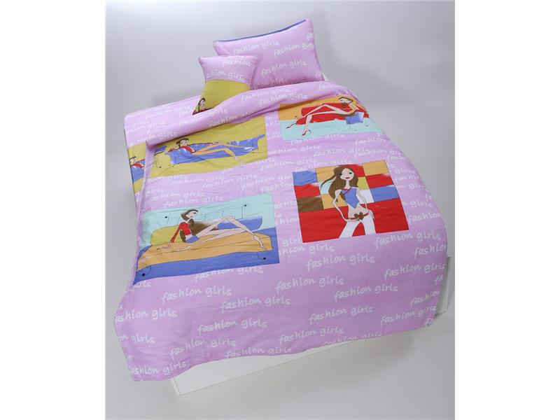 παπλωματοθήκη 160cm x 240cm κατωσέντονο με λάστιχο 110cm x 210cm+19cm 1x50cm x 70cm 40cm x 40cm joy-27