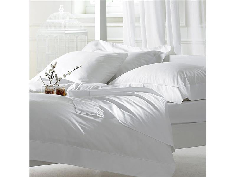 Σεντόνι ξενοδοχείου Vivara 100% Cotton 144Tc Λευκό 240x270 