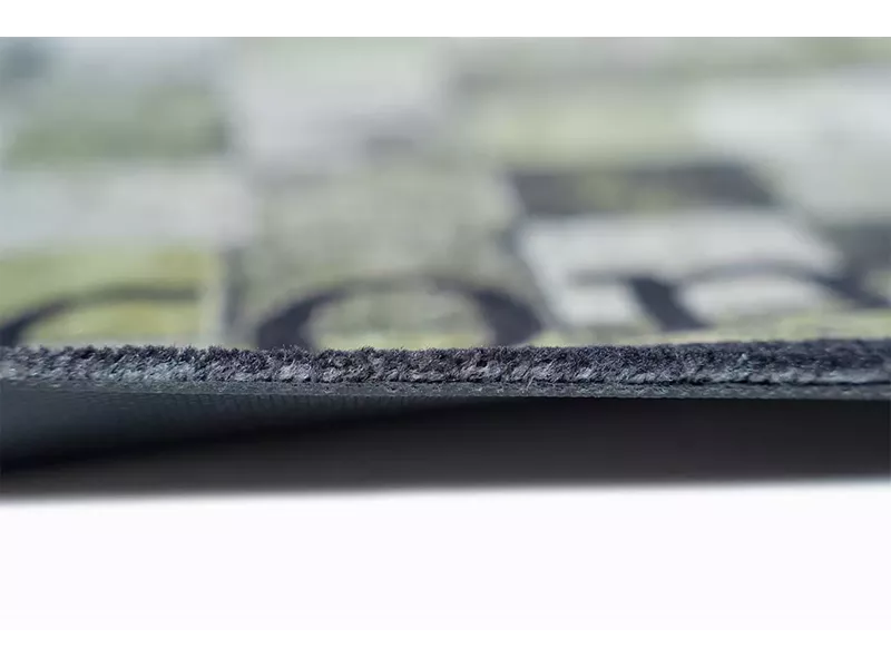 Sdim Πατάκι Εισόδου Μοκέτα με Αντιολισθητικό Υπόστρωμα Prestige 032 Welcome Tiles Πράσινο 50x75εκ.