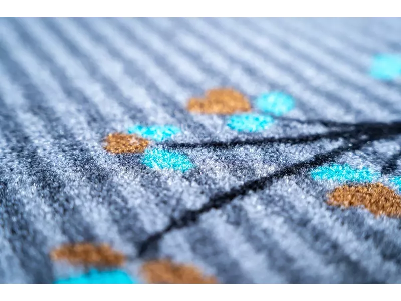 Sdim Πατάκι Εισόδου Μοκέτα με Αντιολισθητικό Υπόστρωμα Vision 624 Owl On Tree Gray 40x80εκ. Πάχους 8mm