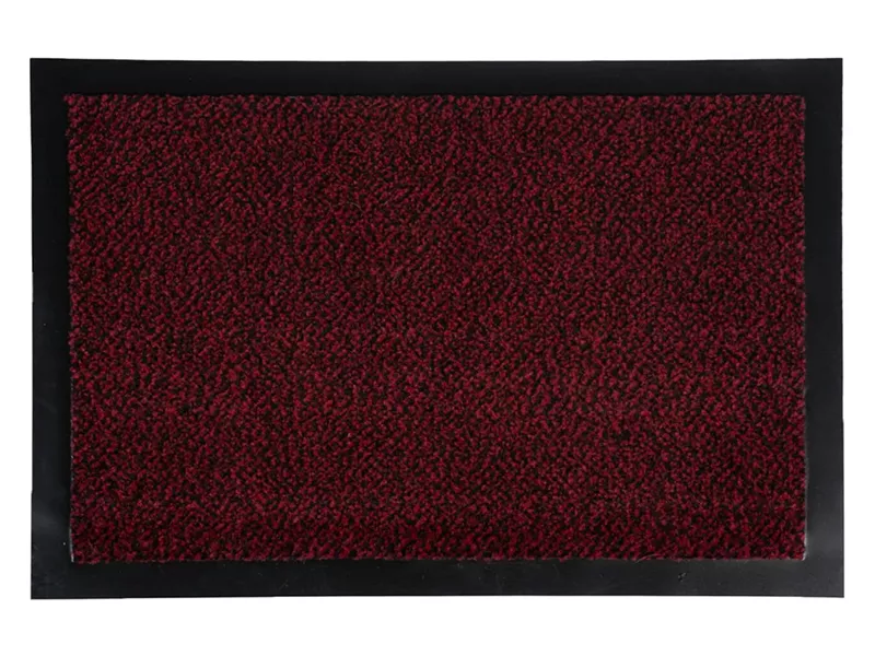 Sdim Πατάκι Εισόδου Μοκέτα με Αντιολισθητικό Υπόστρωμα Paris 002 Red 90x150εκ.