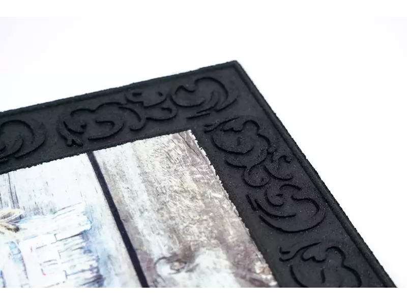 Sdim Αντιολισθητικό Πατάκι Εισόδου Venga 001 Birdhouses Welcome 45x75εκ. Πάχους 6mm