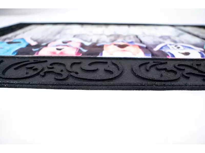 Sdim Αντιολισθητικό Πατάκι Εισόδου Venga 001 Birdhouses Welcome 45x75εκ. Πάχους 6mm