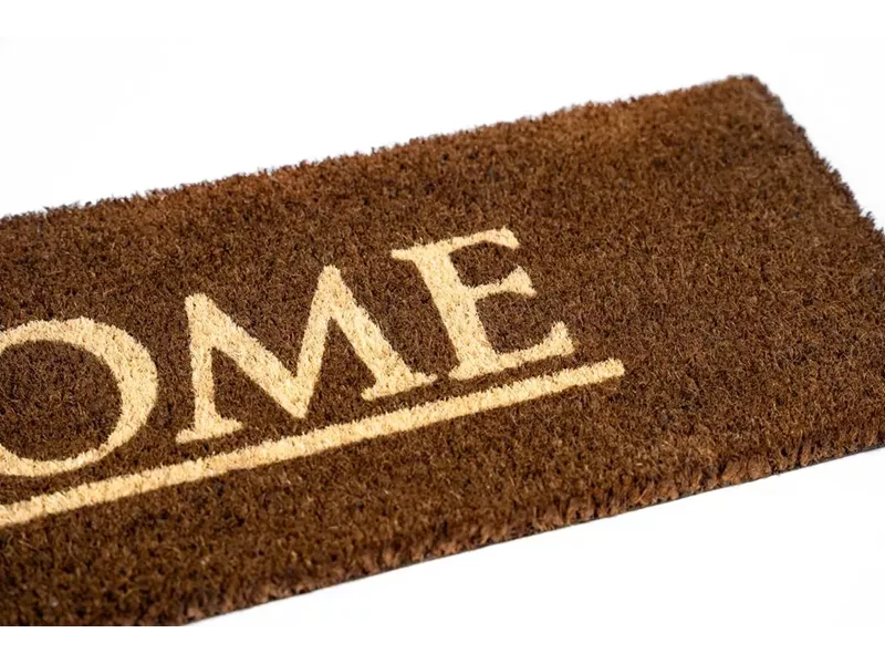 Sdim Πατάκι Εισόδου από Κοκοφοίνικα με Αντιολισθητικό Υπόστρωμα Trend-XS 006 Home Brown 26x75εκ. Πάχους 15mm