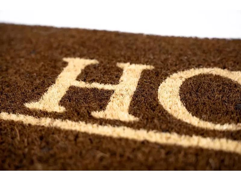 Sdim Πατάκι Εισόδου από Κοκοφοίνικα με Αντιολισθητικό Υπόστρωμα Trend-XS 006 Home Brown 26x75εκ. Πάχους 15mm