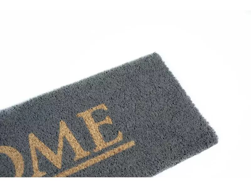 Sdim Πατάκι Εισόδου από Κοκοφοίνικα με Αντιολισθητικό Υπόστρωμα Ruco Glitter 011 Home Gold 26x75εκ. Πάχους 15mm