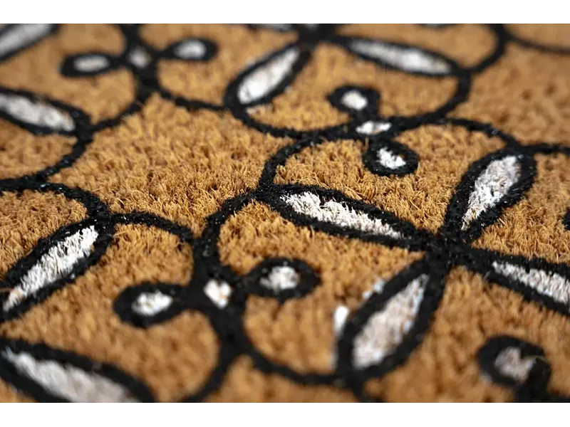 Sdim Πατάκι Εισόδου από Κοκοφοίνικα με Αντιολισθητικό Υπόστρωμα Finesse 155 Lisbon  26x75εκ. Πάχους 15mm