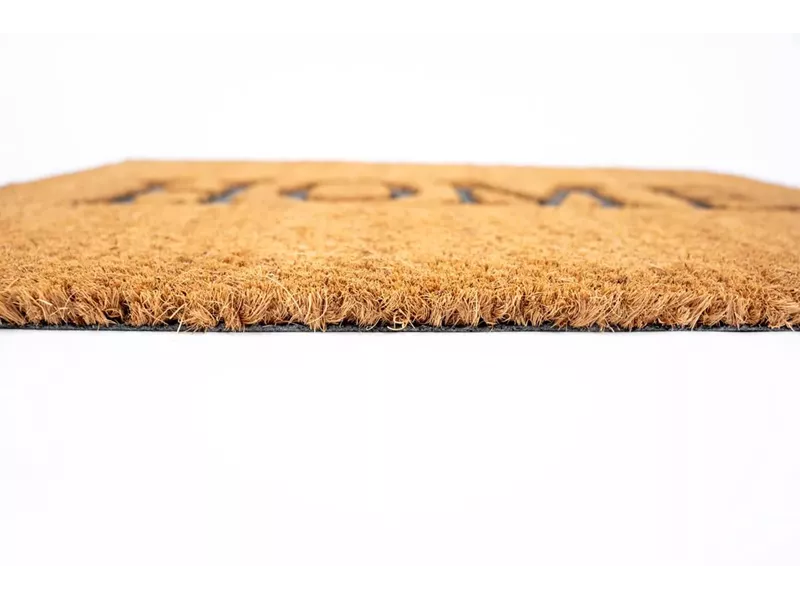 Sdim Πατάκι Εισόδου από Κοκοφοίνικα με Αντιολισθητικό Υπόστρωμα Ruco Embossed Rubber 001 Home 40x60εκ.