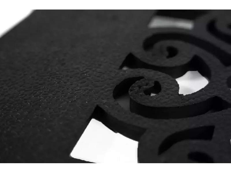 Sdim Πατάκι Εισόδου από Κοκοφοίνικα  και Καουτσούκ με Αντιολισθητικό Υπόστρωμα Mathara 001 Welcome Black 45x75εκ.