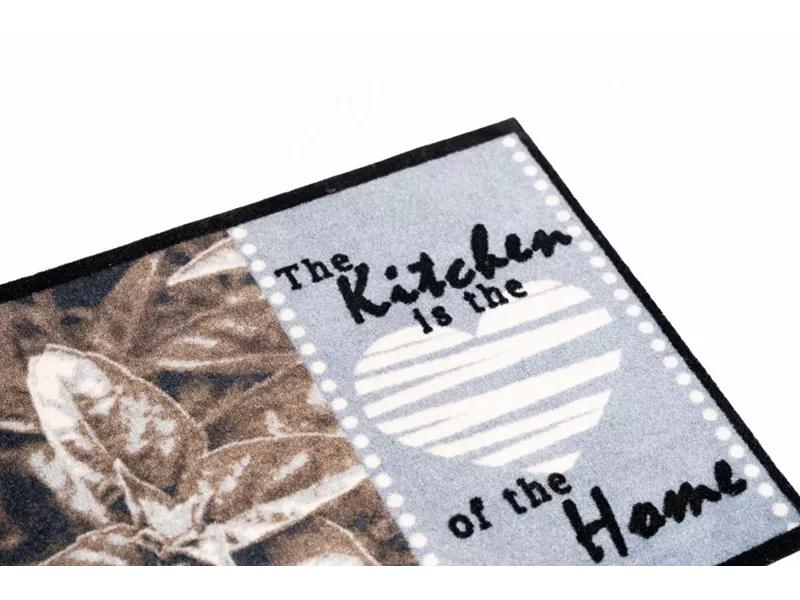 Sdim Πατάκι Κουζίνας με Αντιολισθητικό Υπόστρωμα Cook & Wash 630 Kitchen Heart of Home Γκρί/Μπέζ 50x150εκ.