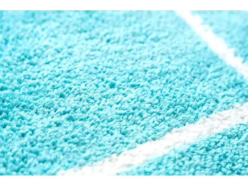 Sdim Βαμβακερό/Microfiber Αντιολισθητικό Πατάκι Μπάνιου Space 001 Petrol 45x85εκ.