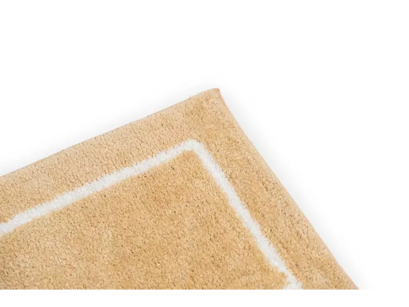 Sdim Βαμβακερό/Microfiber Αντιολισθητικό Πατάκι Μπάνιου Space 002 Beige 45x85εκ.