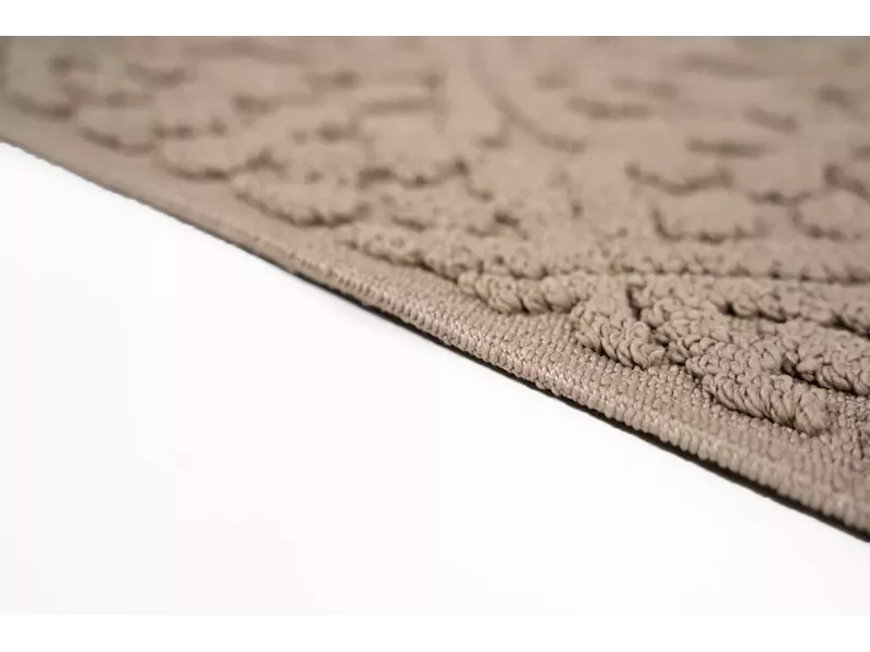 Sdim Πατάκι Μπάνιου με Μικροΐνες & Αντιολισθητικό Υπόστρωμα Venere 004 Beige 50x90εκ.