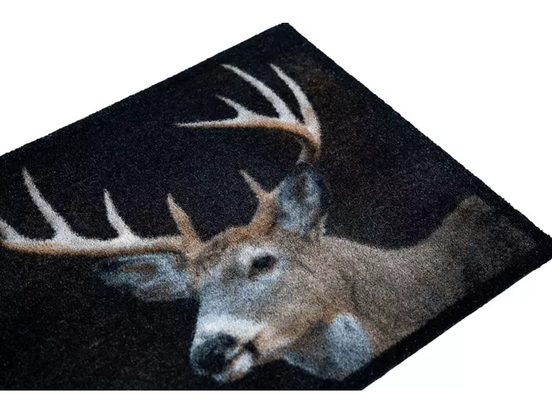 Sdim Πατάκι Εισόδου Μοκέτα με Αντιολισθητικό Υπόστρωμα Ambiance 003 Deer 50x75εκ. Πάχους 8mm