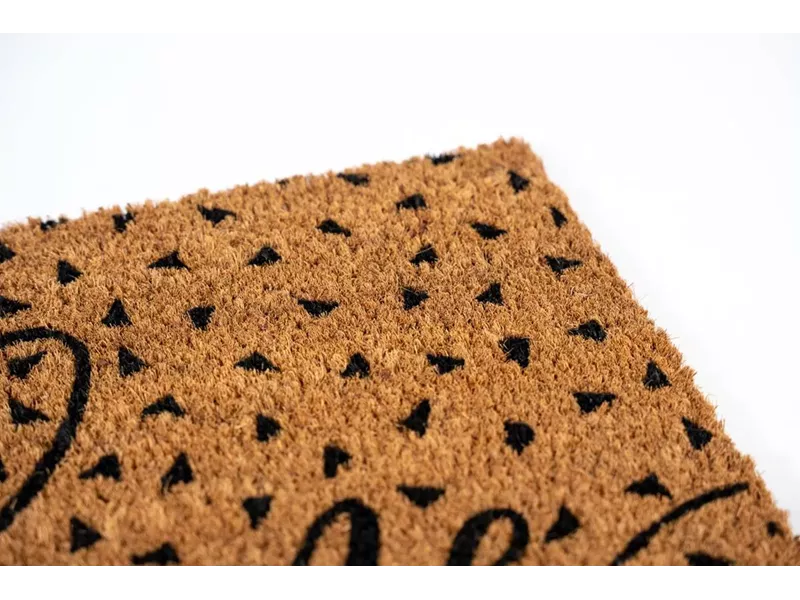 Sdim Πατάκι Εισόδου από Κοκοφοίνικα με Αντιολισθητικό Υπόστρωμα E - Coco 027 Welcome Triangles 40x60εκ.