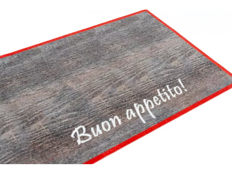 Sdim Πατάκι Κουζίνας με Αντιολισθητικό Υπόστρωμα Cook & Wash 420 Happy Wooden Spoons 50x150εκ.