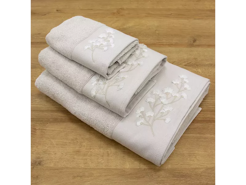 LINO ΣΕΤ ΠΕΤΣΕΤΕΣ BLOM GREY 3ΤΜΧ