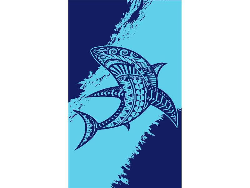 Πετσέτα Θαλάσσης Βελουτέ Ζακάρ Αιγυπτιακή 420 gsm 231 87X165 100% Cotton