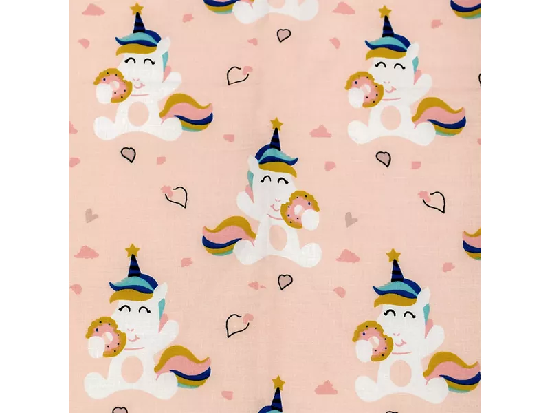 LINO ΣΕΤ ΣΕΝΤΟΝΙΑ UNICORN DONUTS 120X180
