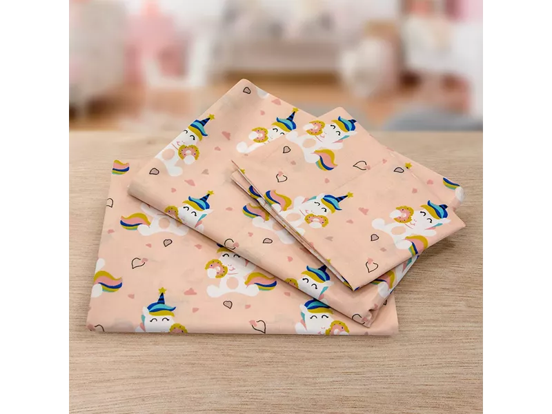 LINO ΣΕΤ ΣΕΝΤΟΝΙΑ UNICORN DONUTS 120X180