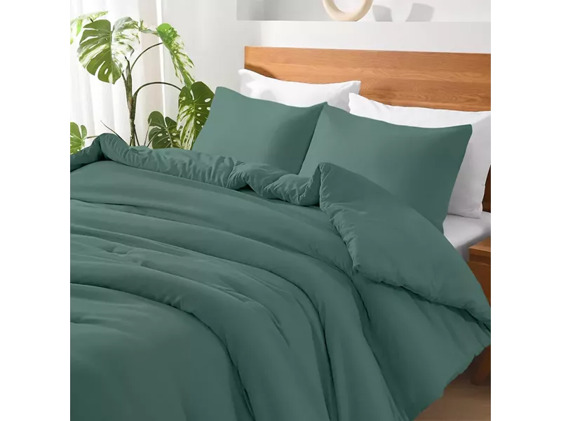 LINO ΣΕΤ ΣΕΝΤΟΝΙΑ BASICO PETROL 160X200+30