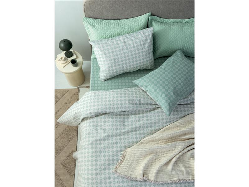 Σετ Σεντόνια Palamaiki FL6265 Βαμβακερά                     