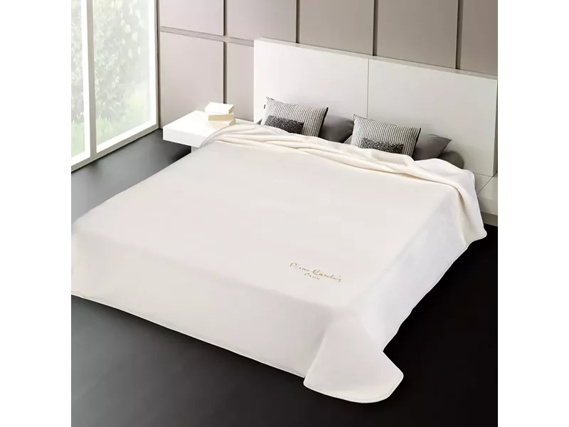 ΚΟΥΒΕΡΤΑ KING SIZE 240X260 PIERRE CARDIN NANCY 545 NATURAL(29)