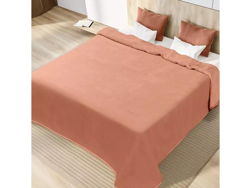 ΚΟΥΒΕΡΤΑ ΜΟΝΗ 160X220 PIERRE CARDIN NANCY STER 545 CARAMELL0(2)