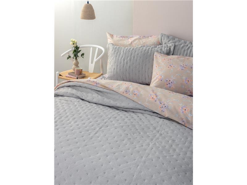 Κουβερλί Palamaiki Alison Grey Microfibre   