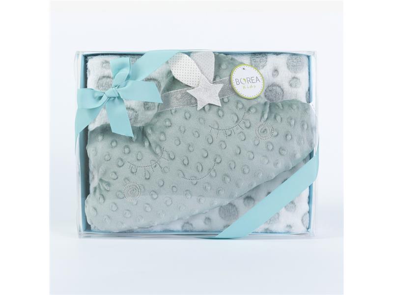 Κουβέρτα Αγκαλιάς Σετ Συννεφάκι σε Κουτί