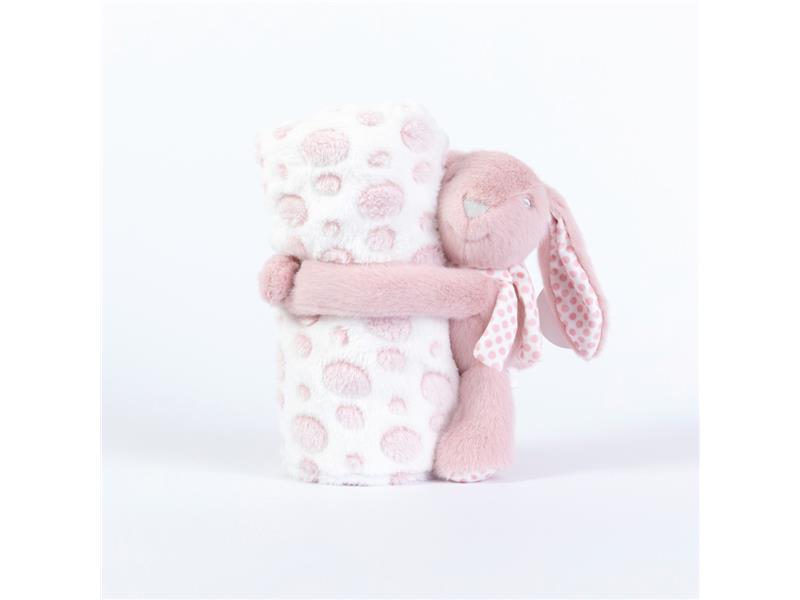 Κουβέρτα Αγκαλιάς Σετ Κουκλάκι Rabbit