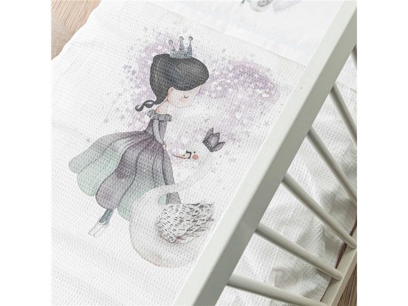 Κουβέρτα Πικέ Κούνιας Odette