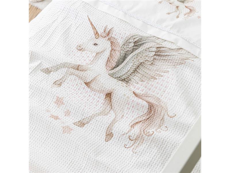 Κουβέρτα Πικέ Κούνιας Emeralda